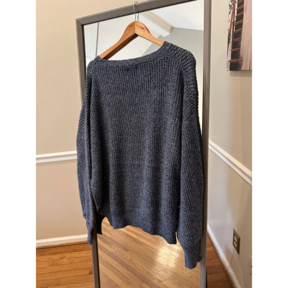Women's Lily Sky Sweater Blue Grey L - Picture 5 of 5